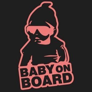 Gangster Baby On Board Ships Fast 5 Star Seller 5 in decals